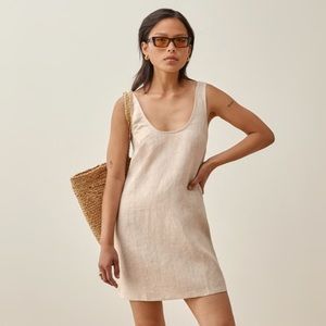 Reformation Bo Linen Dress